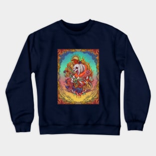 Panda Engraving Surrealism Artwork Crewneck Sweatshirt